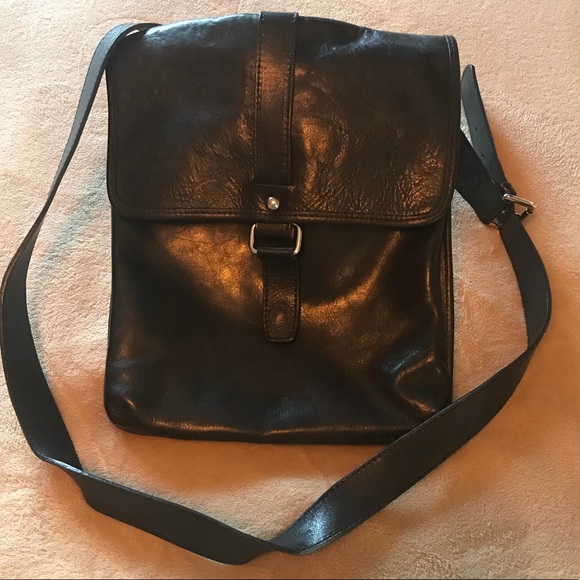 biker leather bag